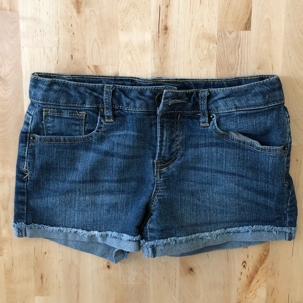 Lucky brand jeans dark wash shorts